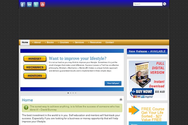 OceanWP theme site design template sample