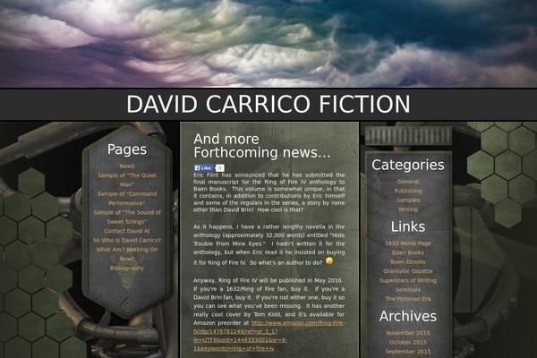 davidcarricofiction.com site used Atmospheric Augmentation