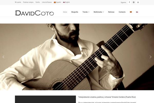 davidcoto.com site used Ryan-minimal