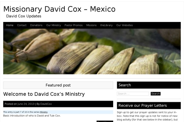 GeneratePress theme site design template sample