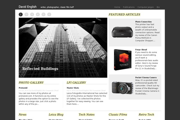 Berlin theme site design template sample