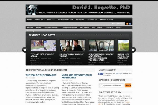 davidhogsette.com site used Start Magazine
