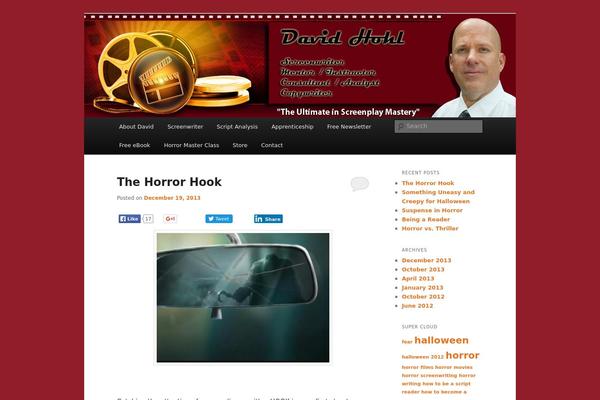 Twenty Eleven theme site design template sample