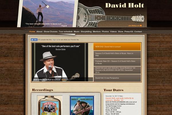 davidholt.com site used Davidholt