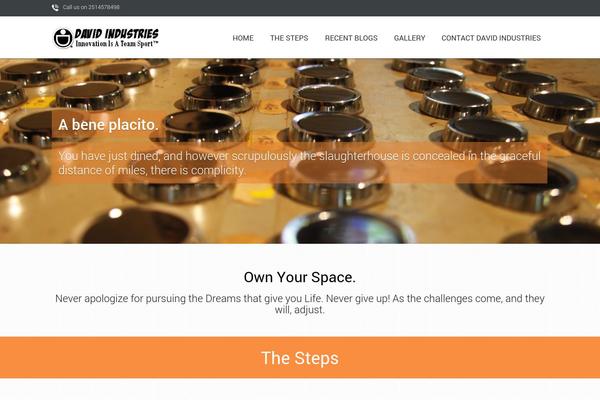 davidindustries.biz site used Businessgrowtheme