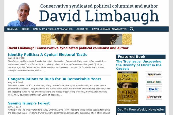 davidlimbaugh.com site used Davidlimbaugh