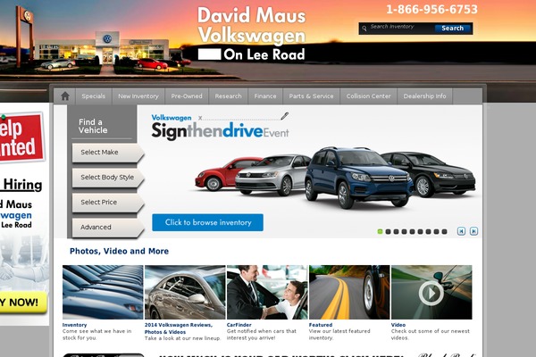 davidmausvwnorth.com site used Dmvw