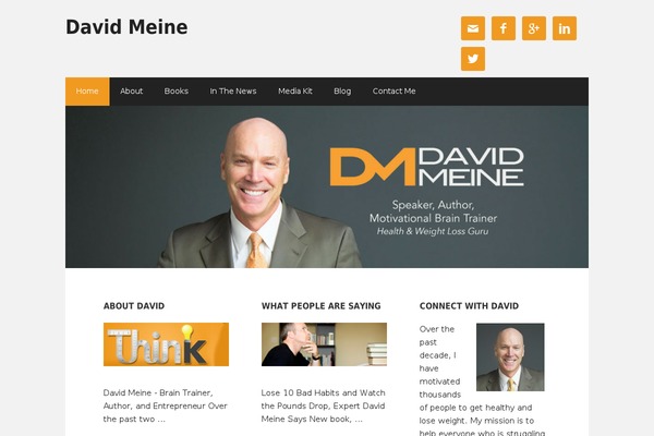 davidmeine.com site used Executive-html5