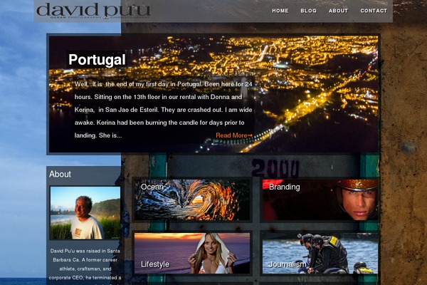 Headway theme site design template sample