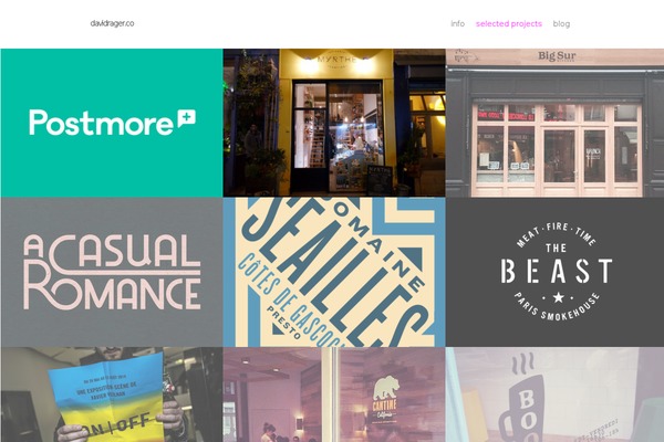 Salient theme site design template sample