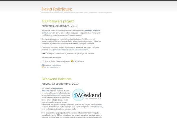 Simpla theme site design template sample