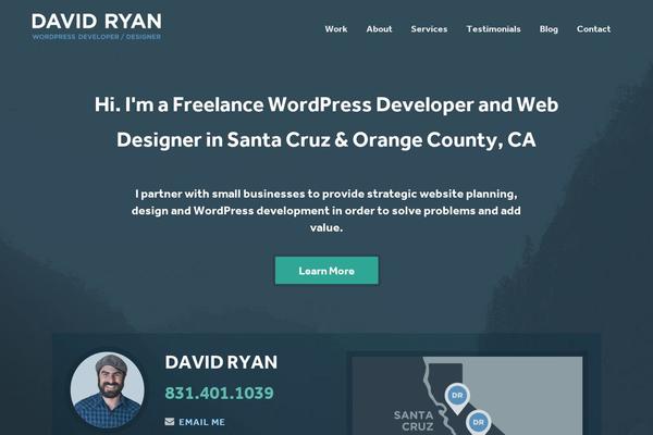davidryanwebdesign.com site used Davefreelance