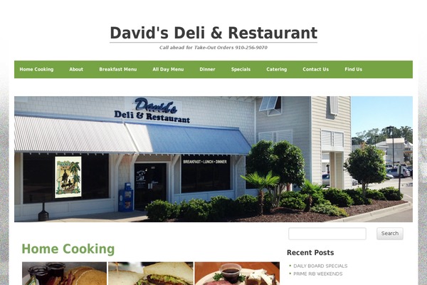 davidsamericandeli.com site used Greek Restaurant
