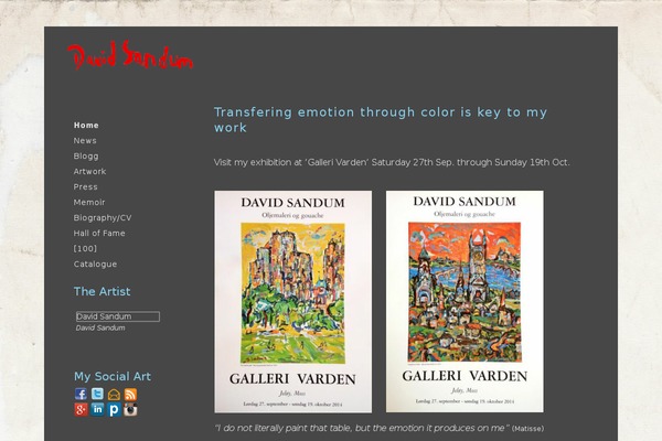 Attitude theme site design template sample