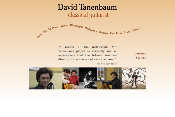 David theme site design template sample