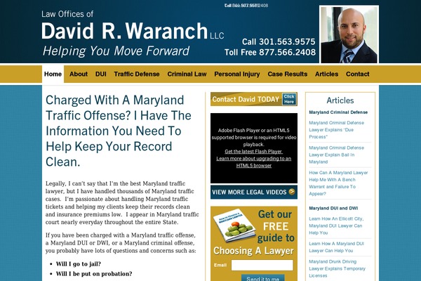 davidwaranch.com site used Davidwaranch