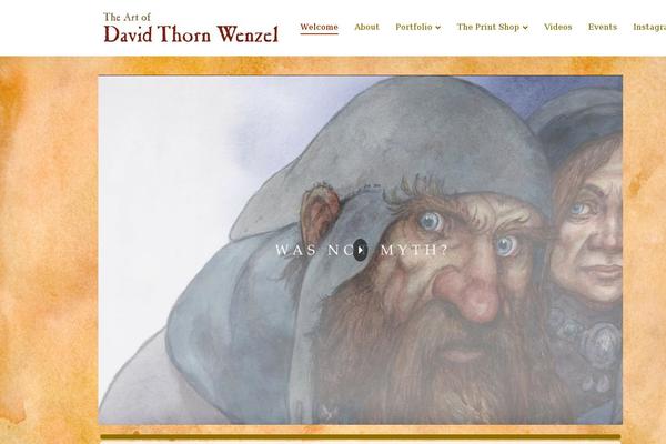 davidwenzel.com site used Zakra