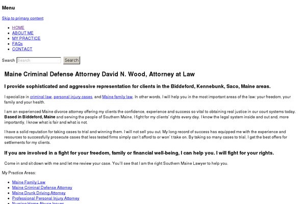 davidwoodlawyer.com site used Mhs_custom