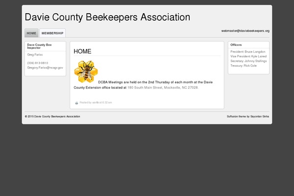 daviebeekeepers.org site used Pen-child