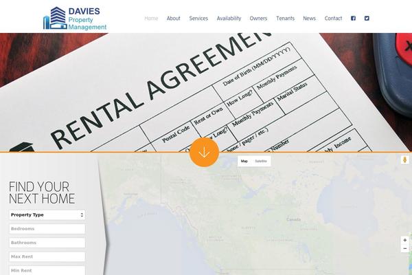 daviesmanagement.com site used Davies