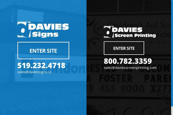 daviessigns.ca site used Daviessigns