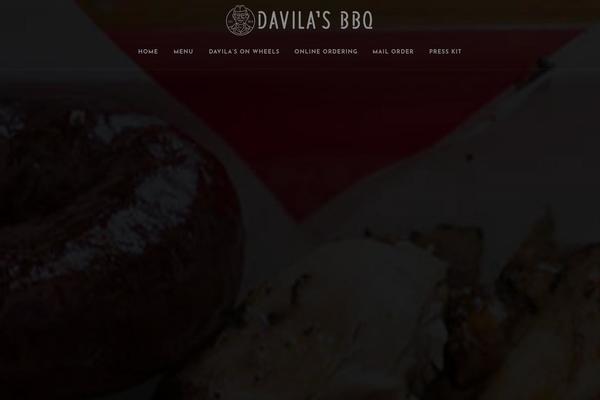 Cinnamon-restaurant theme site design template sample