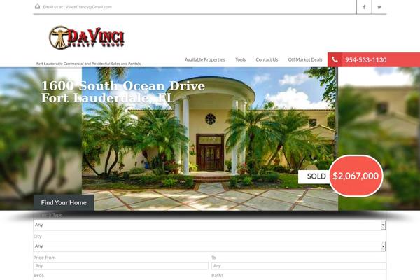 Realhomes Theme theme site design template sample