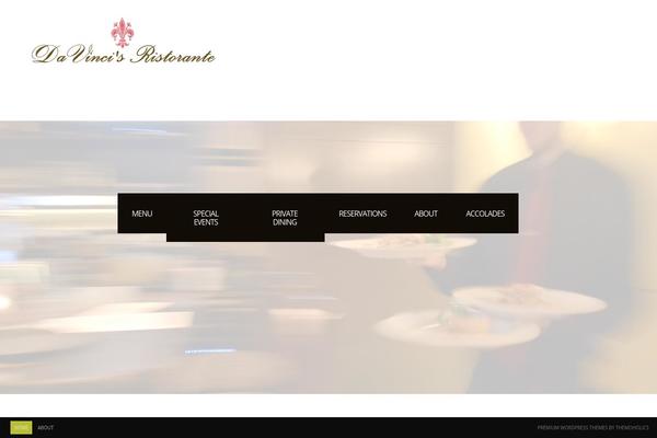 Milano theme site design template sample