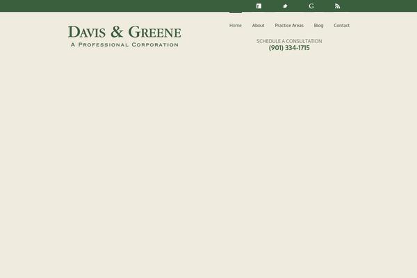 davis-greene.com site used Elaborate
