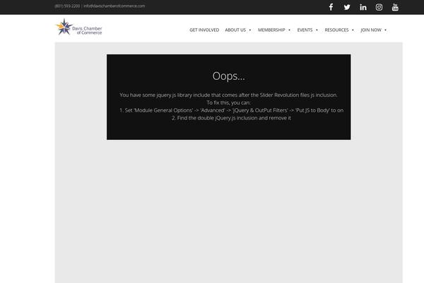 Site using Black Studio Touch Dropdown Menu plugin
