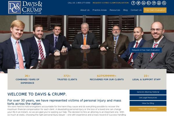 Lawyers-attorneys-child theme site design template sample