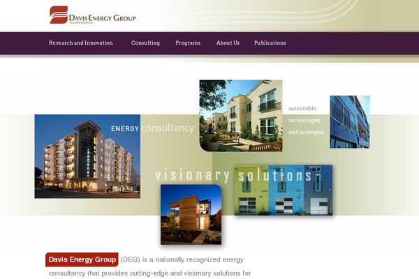 davisenergy.com site used Deg