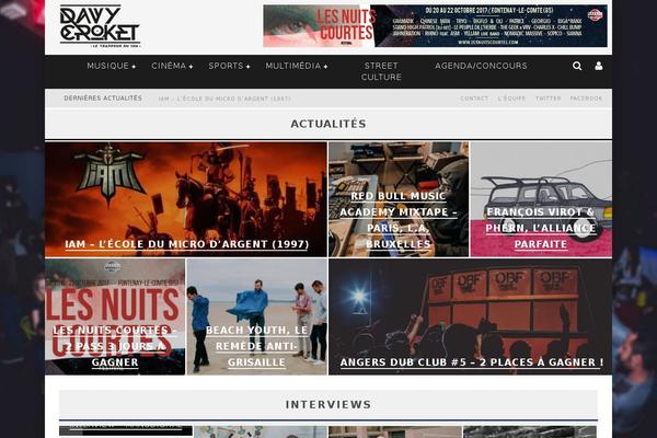 Valenti theme site design template sample