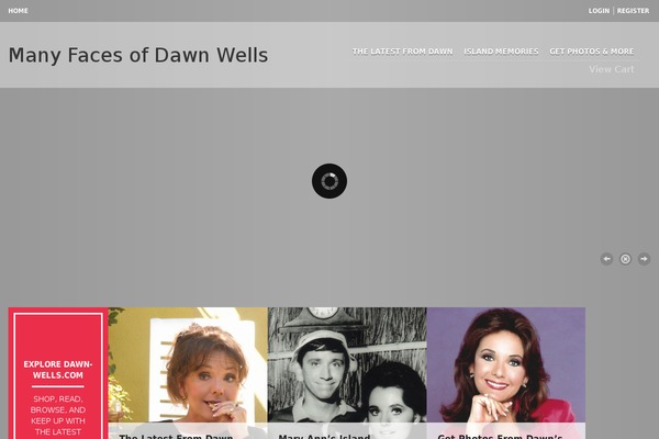 dawn-wells.com site used Dawnwells
