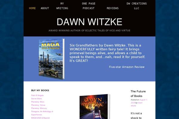 dawnwitzke.com site used Blog Start