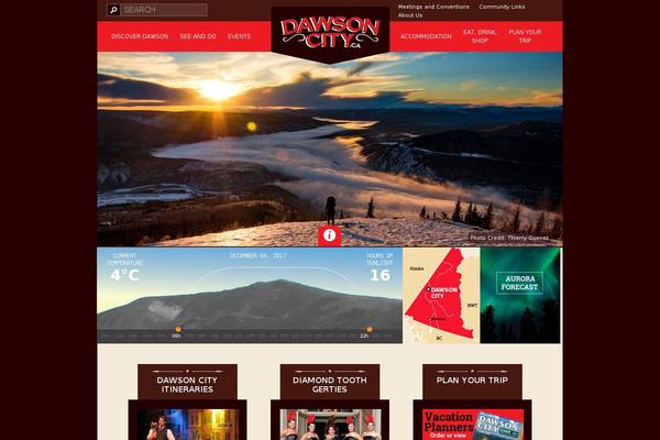 dawsoncity.ca site used Dawsoncity