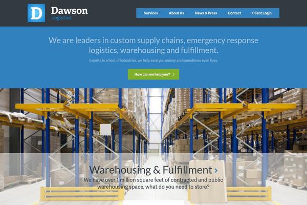 dawsonlogistics.com site used Dawson