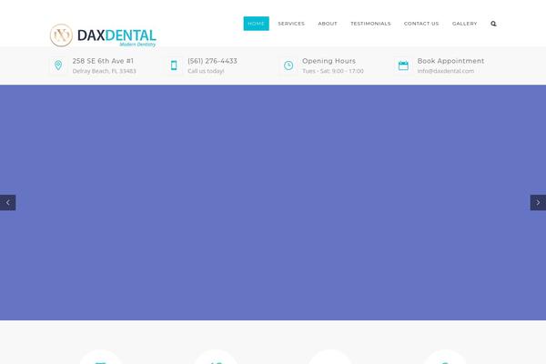 Dentalia theme site design template sample