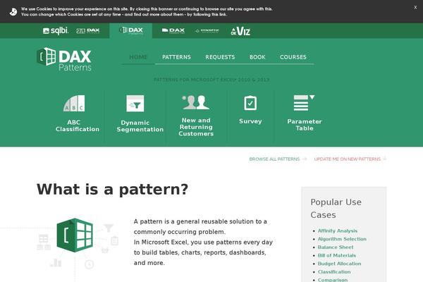 daxpatterns.com site used Daxpatterns