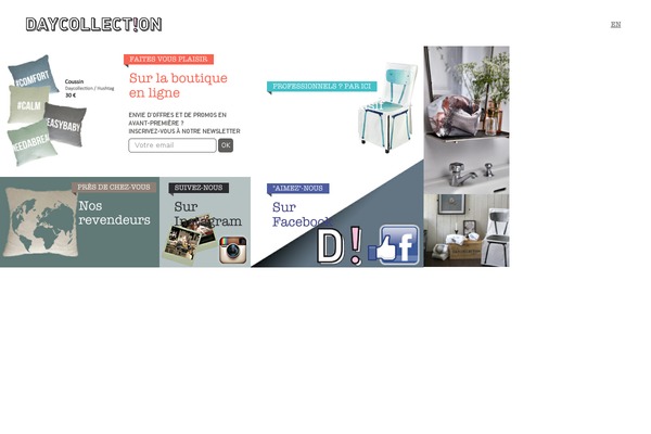 daycollection.fr site used Neo5theme