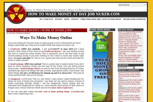 dayjobnuker.com site used xMark