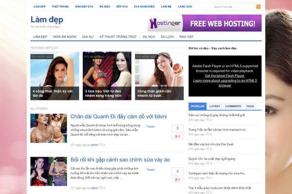 daylamdep.edu.vn site used Freshlife1