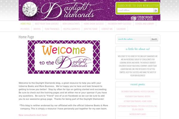 daylightdiamonds.com site used Adorable