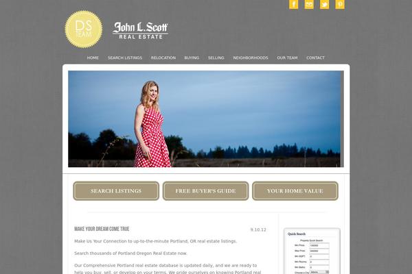 Prophoto4 theme site design template sample