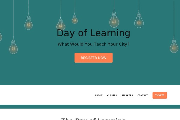 dayoflearning.org site used Fudge