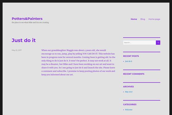 Site using Unyson plugin