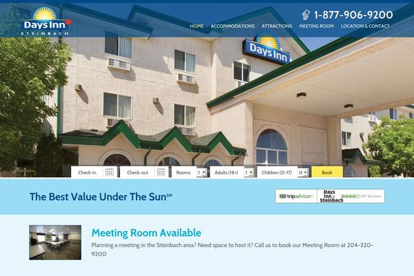 daysinn theme websites examples