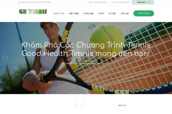 Tennistoday theme site design template sample