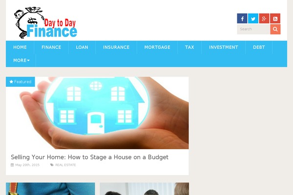 daytodayfinance.com site used Blogyo