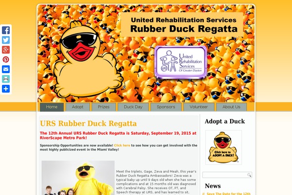 daytonducks.com site used Duck02noyearinheader